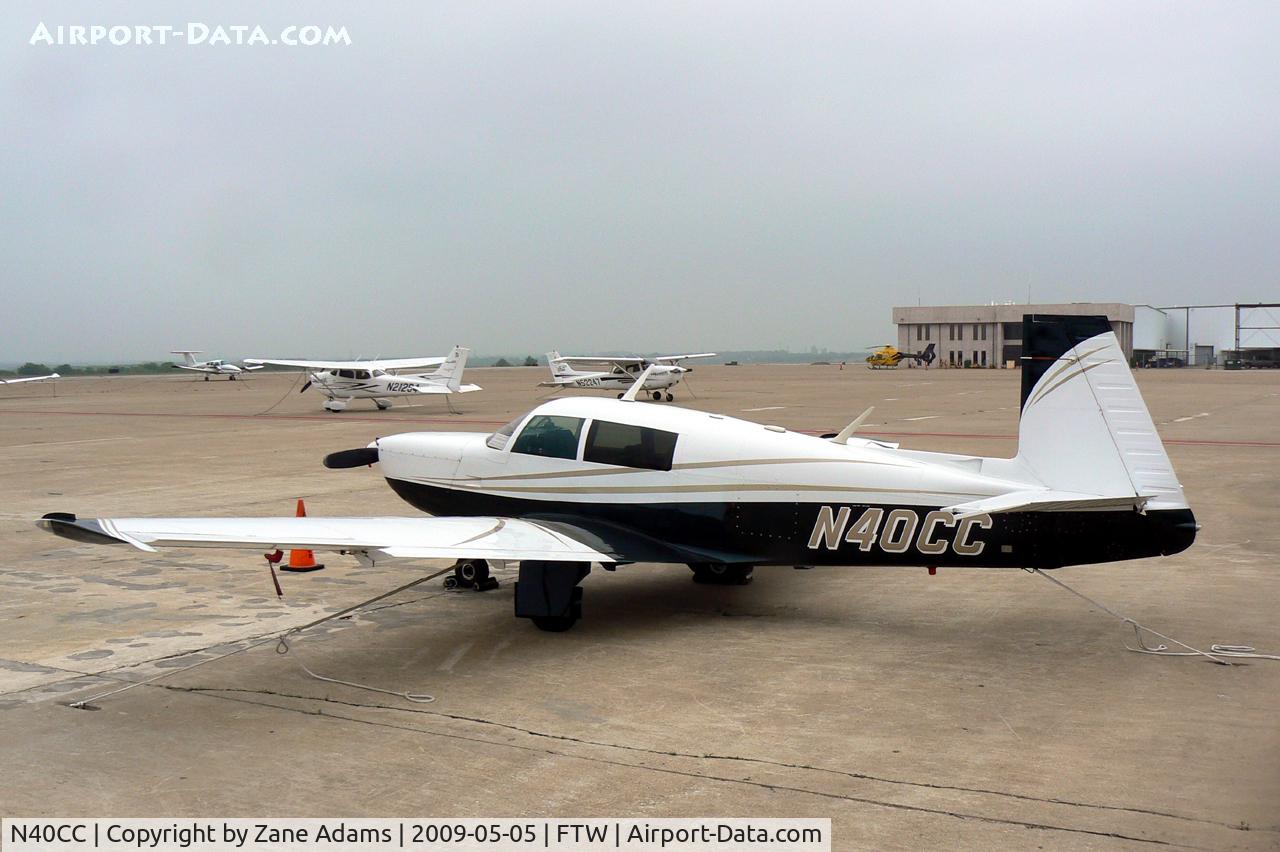 N40CC, 1981 Mooney M20K C/N 25-0646, At Meacham Field