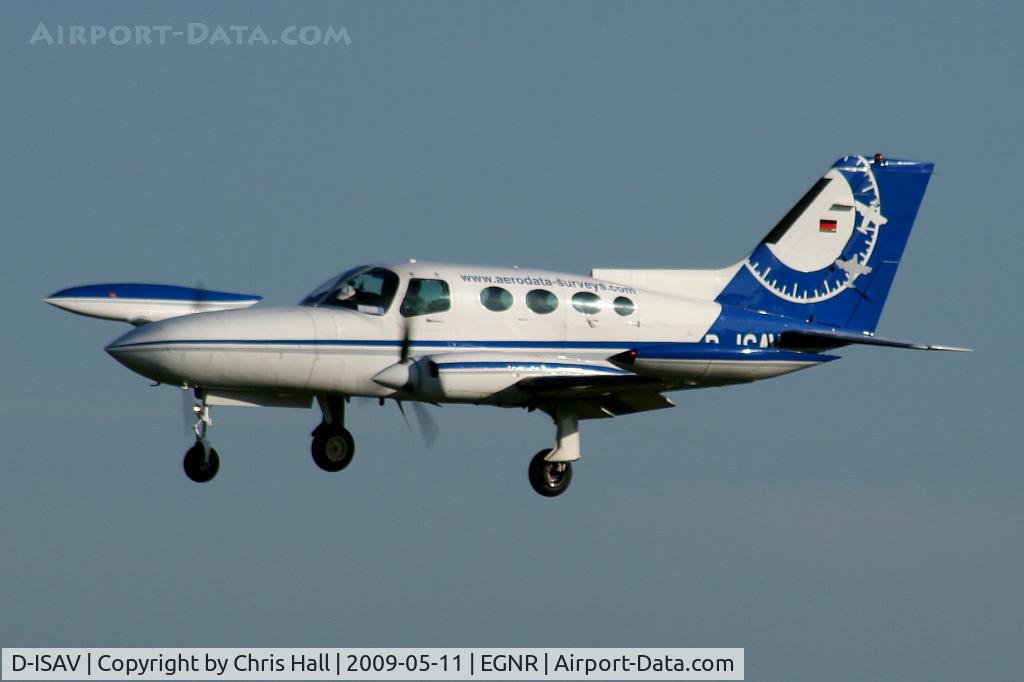 D-ISAV, 1971 Cessna 402B Businessliner C/N 402B0201, Aerodata Surveys