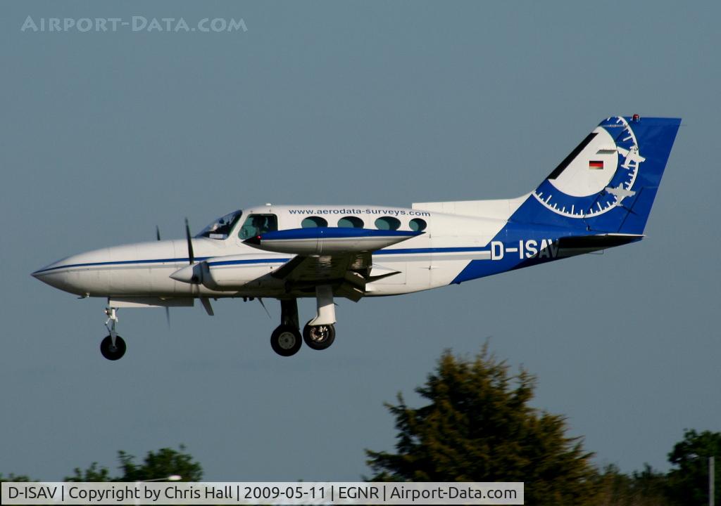 D-ISAV, 1971 Cessna 402B Businessliner C/N 402B0201, Aerodata Surveys