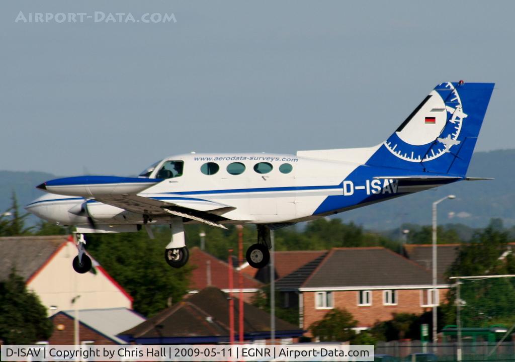 D-ISAV, 1971 Cessna 402B Businessliner C/N 402B0201, Cessna 402B Businessliner, Aerodata Surveys