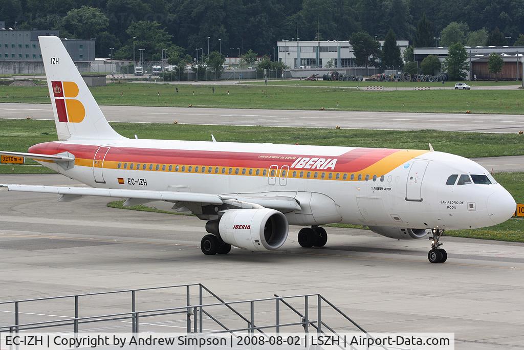 EC-IZH, 2004 Airbus A320-214 C/N 2225, At Zurich.