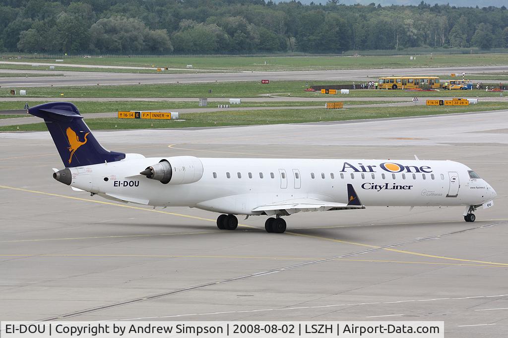 EI-DOU, 2006 Bombardier CRJ-900 (CL-600-2D24) C/N 15068, At Zurich.