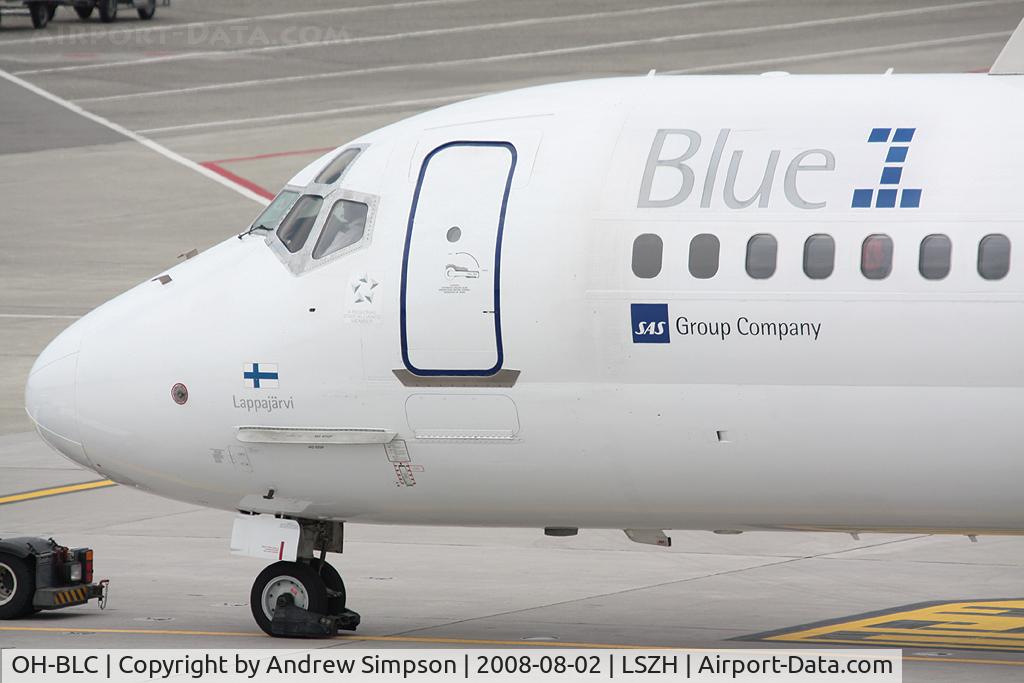 OH-BLC, 1996 McDonnell Douglas MD-90-30 C/N 53459, At Zurich.