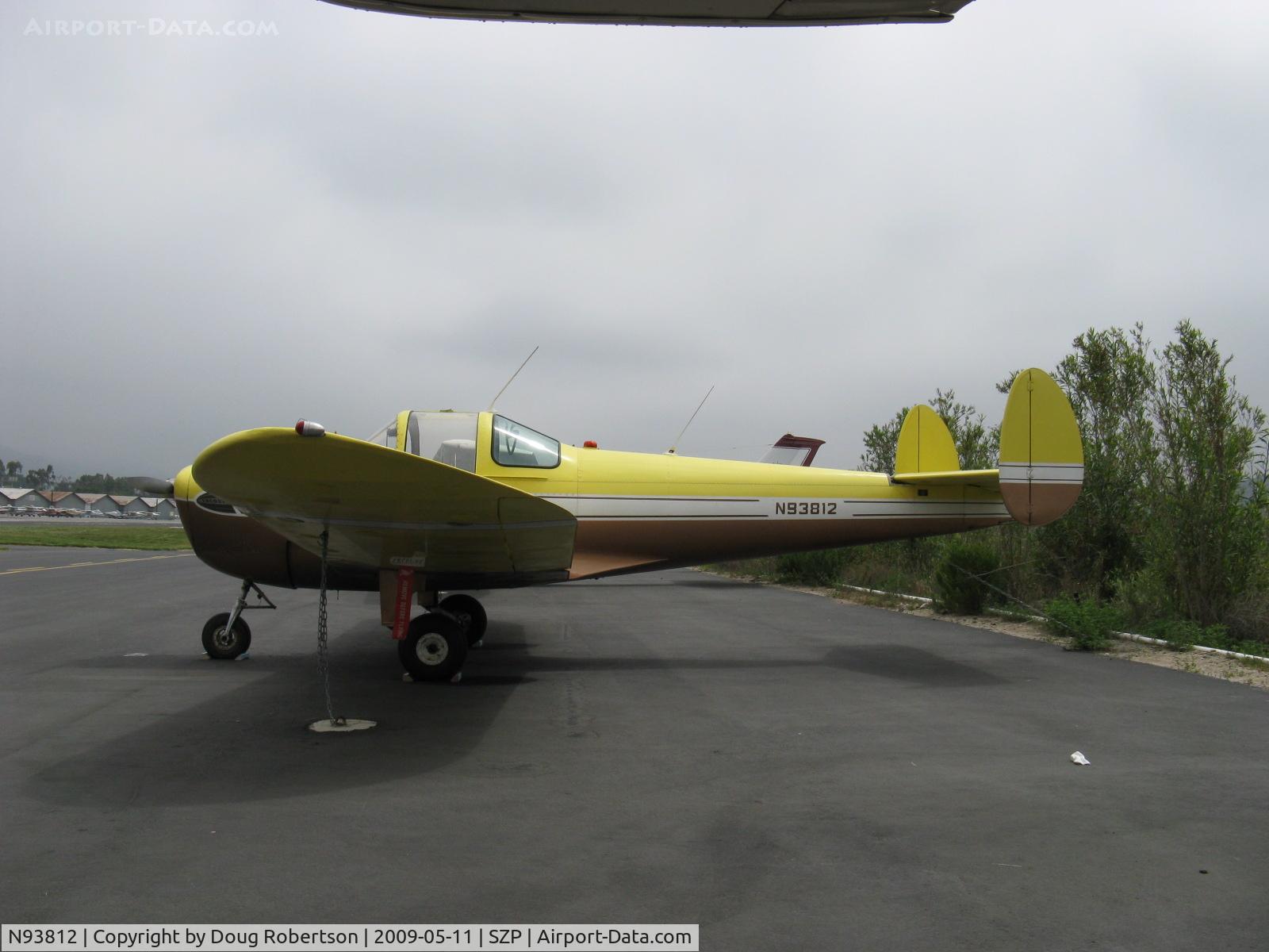 N93812, 1946 Erco 415C Ercoupe C/N 1135, 1946 ERCO Ercoupe 415-C, Continental A&C75 75 Hp