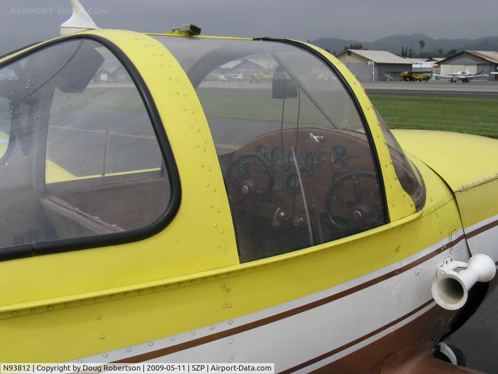 N93812, 1946 Erco 415C Ercoupe C/N 1135, 1946 ERCO Ercoupe 415-C, Continental A&C75 75 Hp, custom panel trim