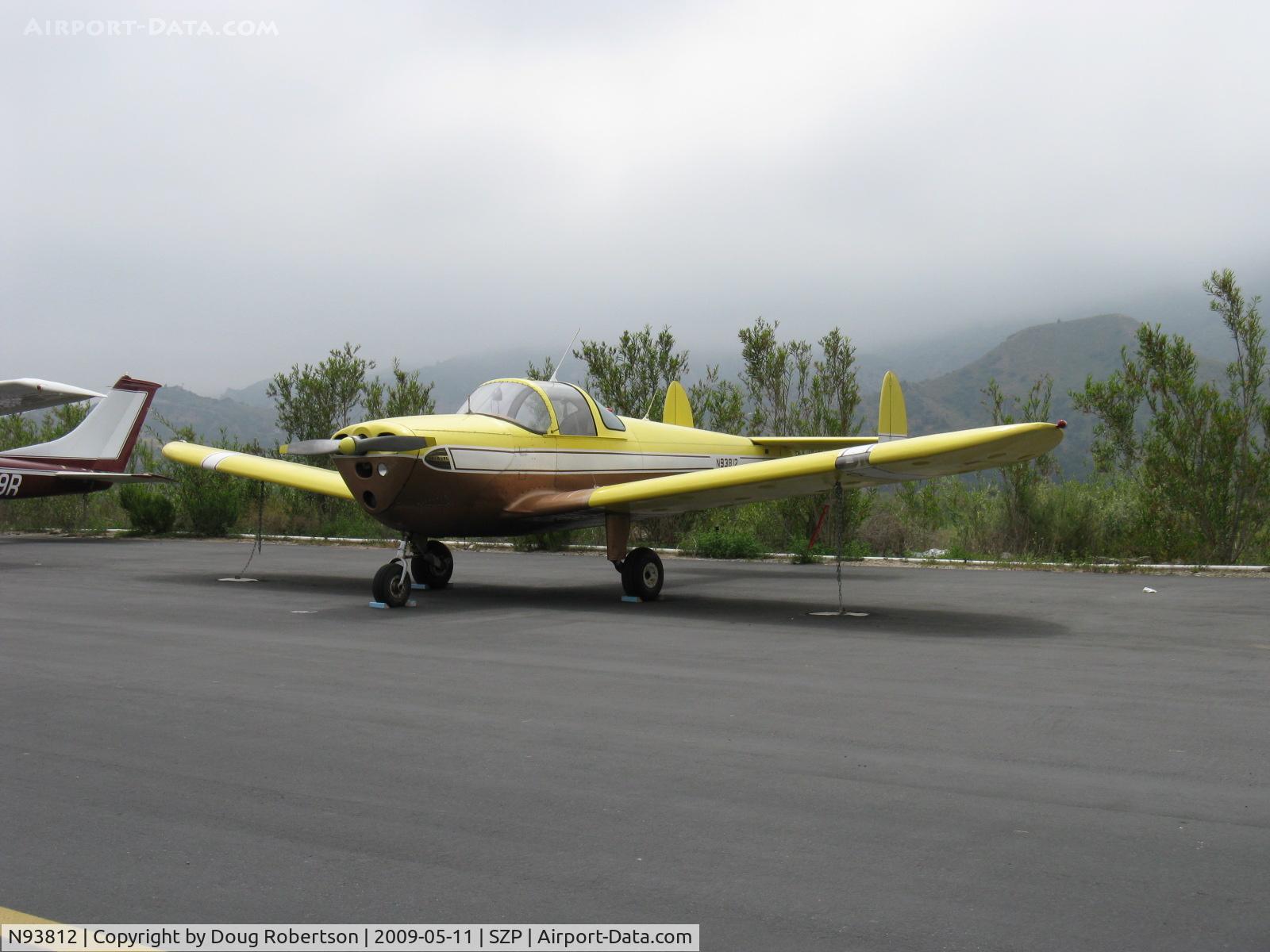 N93812, 1946 Erco 415C Ercoupe C/N 1135, 1946 ERCO Ercoupe 415-C, Continental A&C75 75 Hp