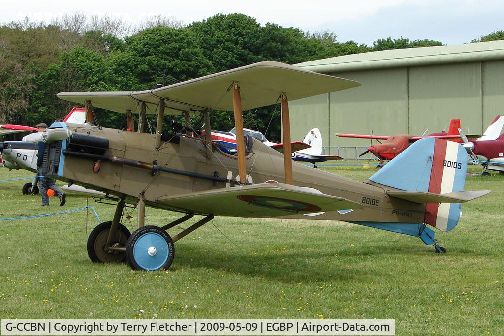 G-CCBN, 1982 Royal Aircraft Factory SE-5A Replica C/N 077246, Replica SE5A at Kemble on Great Vintage Flying Weekend