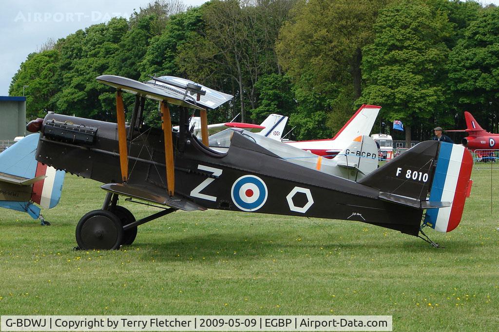 G-BDWJ, 1978 Royal Aircraft Factory SE-5A Replica C/N PFA 020-10034, Replica SE5A at Kemble on Great Vintage Flying Weekend