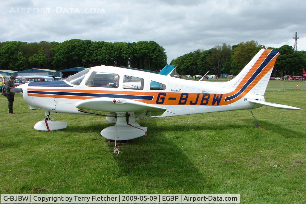 G-BJBW, 1981 Piper PA-28-161 Cherokee Warrior II C/N 28-8116280, Piper PA-28-161 at Kemble on Great Vintage Flying Weekend