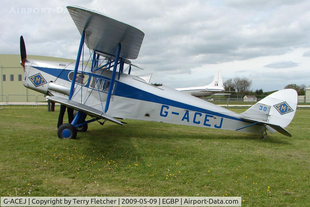 G-ACEJ, 1933 De Havilland DH.83 Fox Moth C/N 4069, 1933 DH83 Fox Moth at Kemble on Great Vintage Flying Weekend