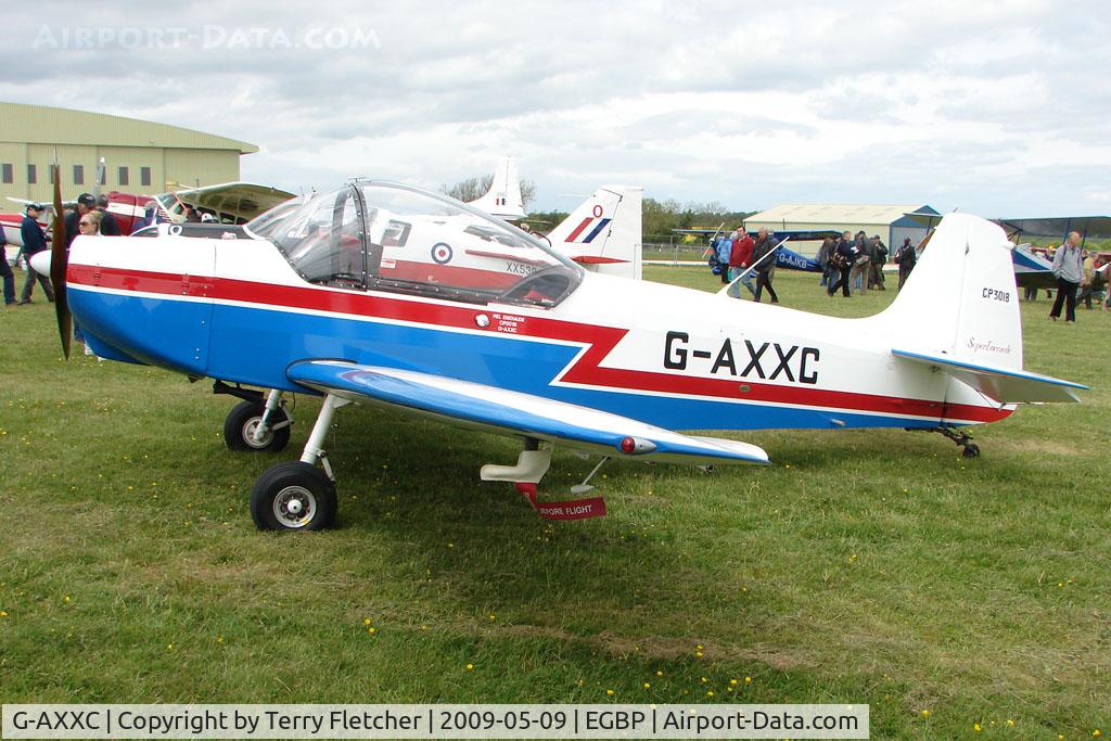G-AXXC, 1959 Piel CP-301B Emeraude C/N 117, 1959 Piel CP301B at Kemble on Great Vintage Flying Weekend