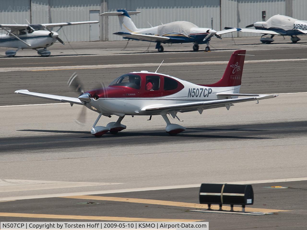 N507CP, Cirrus SR22 G3 GTSX Turbo C/N 3319, N507CP departing from RWY 21