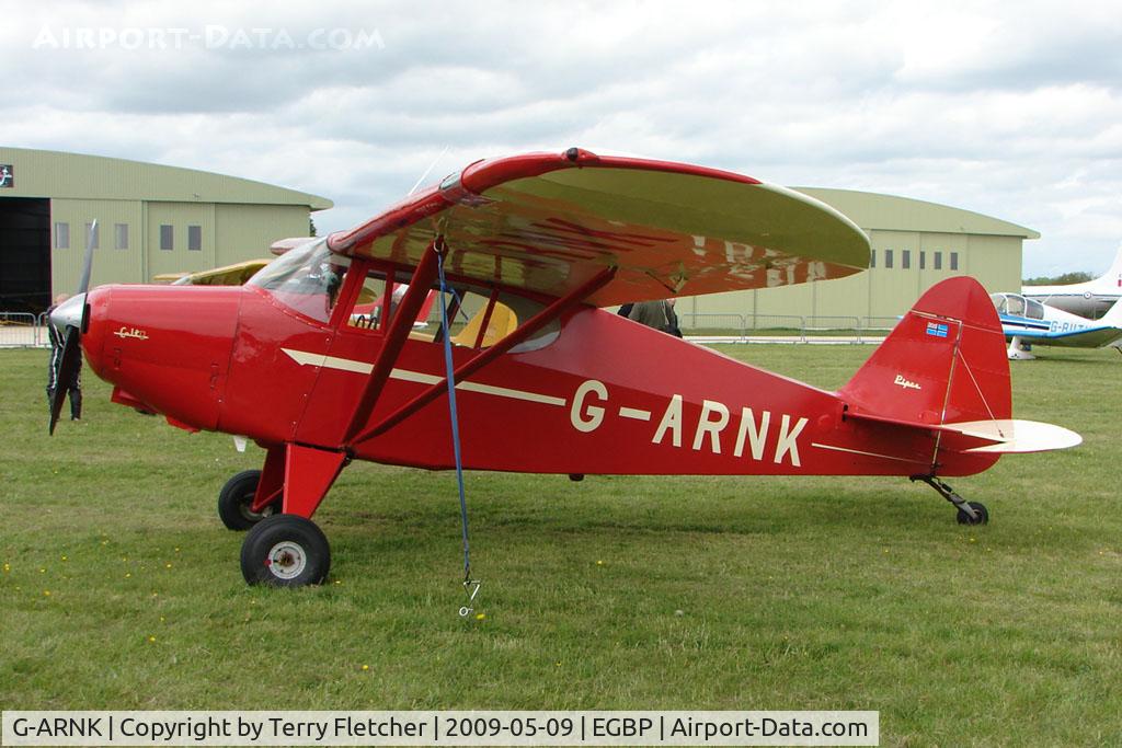 G-ARNK, 1961 Piper PA-22-108 Colt Colt C/N 22-8622, Piper Colt at Kemble on Great Vintage Flying Weekend
