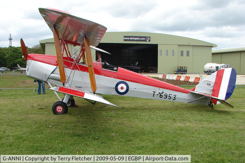 G-ANNI, 1941 De Havilland DH-82A Tiger Moth II C/N 85162, T.6953 - A DH82A Tiger Moth at Kemble on Great Vintage Flying Weekend