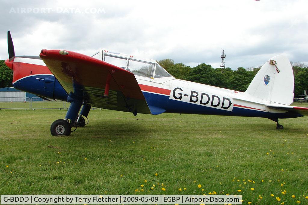 G-BDDD, 1951 De Havilland DHC-1 Chipmunk T.10 C/N C1/0326, 1951 DHC-1 Chipmunk 22 at Kemble on Great Vintage Flying Weekend