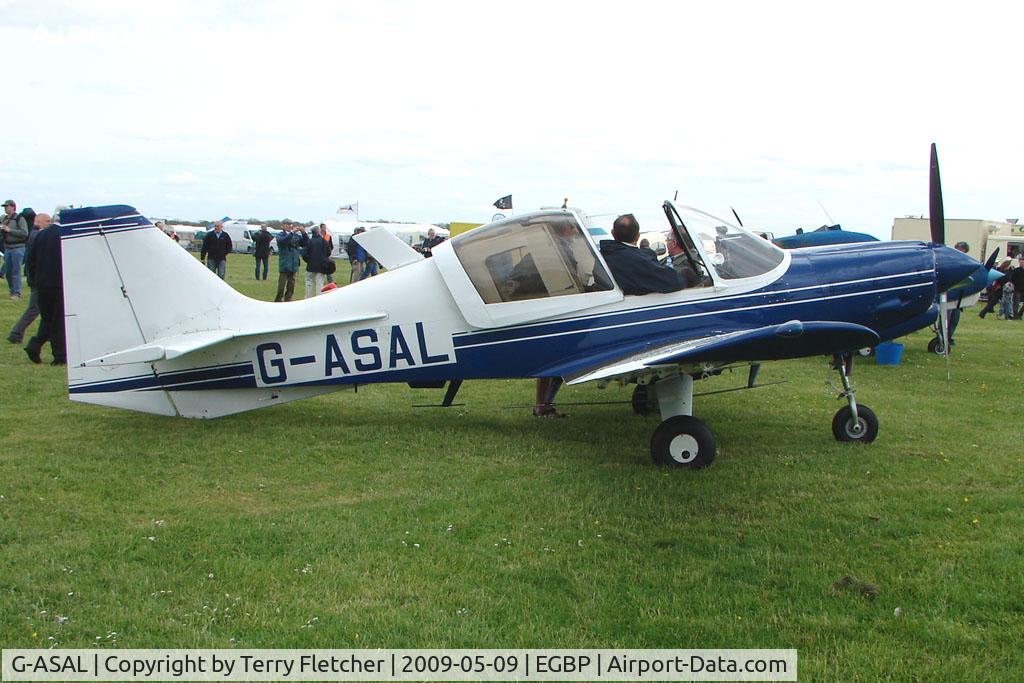 G-ASAL, 1973 Scottish Aviation Bulldog Series 120 Model 124 C/N BH120/239, Bulldog Series 120 at Kemble on Great Vintage Flying Weekend