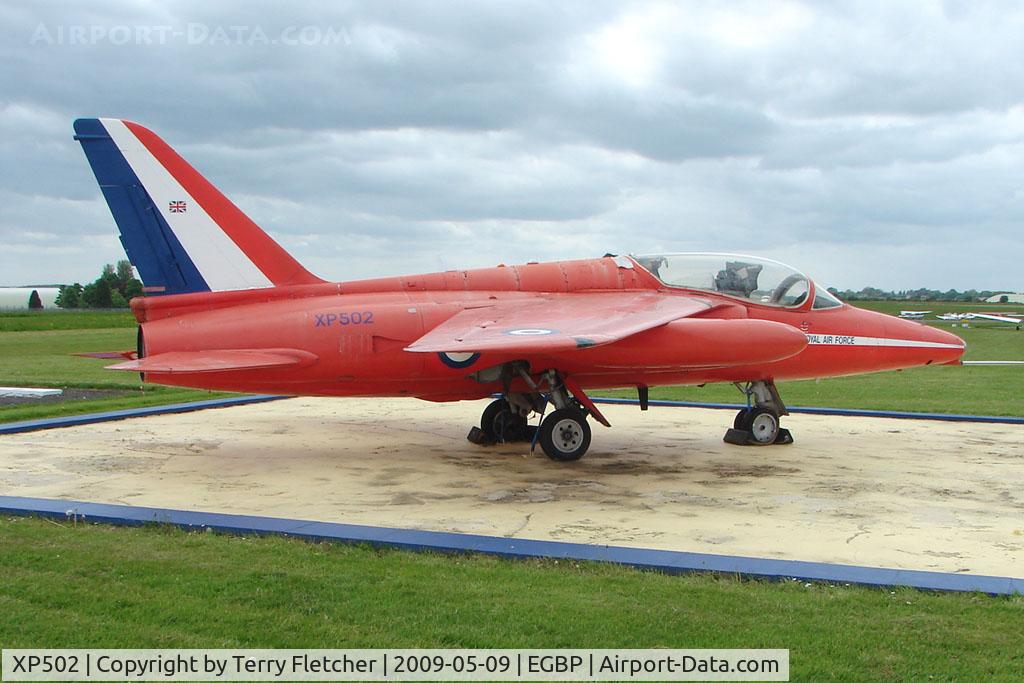 XP502, 1962 Folland Gnat T.1 C/N FL517, Gnat preserved at Kemble