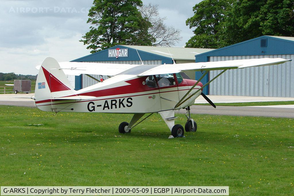 G-ARKS, 1961 Piper PA-22-108 Colt Colt C/N 22-8422, Visiting Piper PA-22-108  at Kemble on Great Vintage Flying Weekend