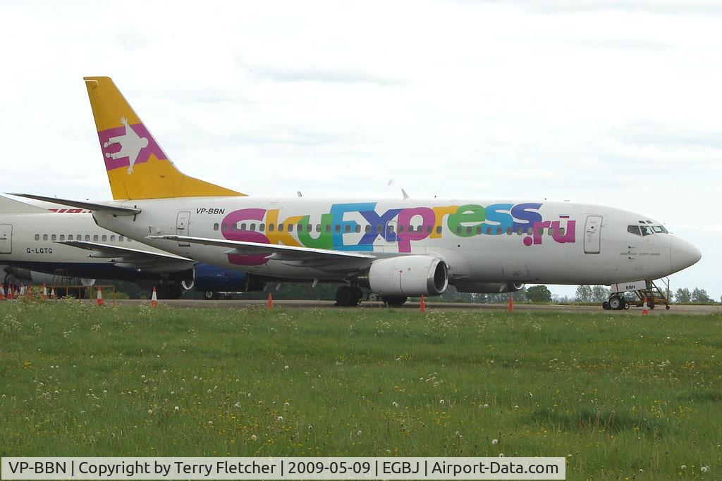VP-BBN, 1986 Boeing 737-330 C/N 23527, Boeing 737 at Kemble returned after end of lease