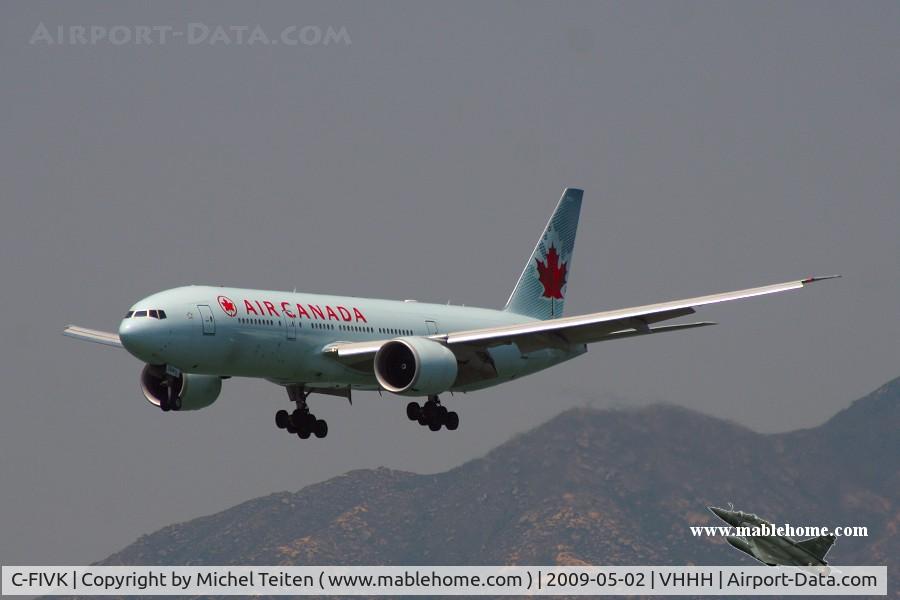 C-FIVK, 2008 Boeing 777-233/LR C/N 35245, Air Canada