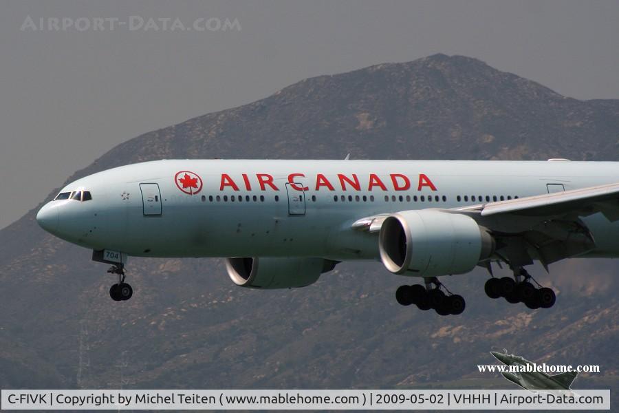 C-FIVK, 2008 Boeing 777-233/LR C/N 35245, Air Canada