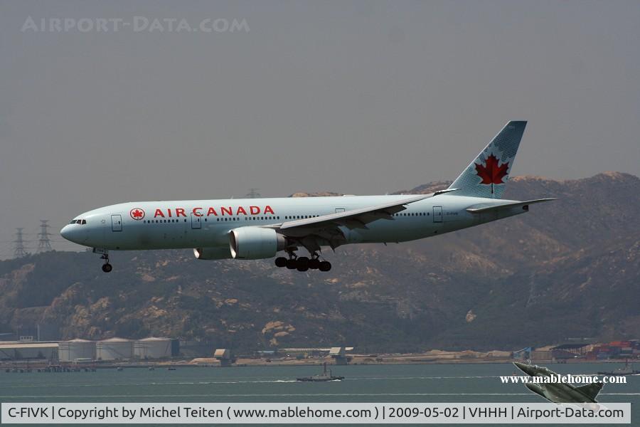 C-FIVK, 2008 Boeing 777-233/LR C/N 35245, Air Canada