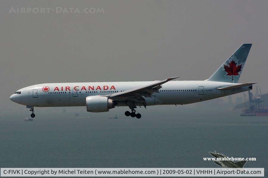 C-FIVK, 2008 Boeing 777-233/LR C/N 35245, Air Canada