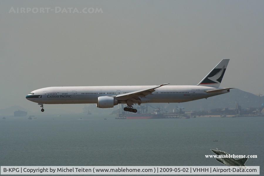 B-KPG, 2008 Boeing 777-367/ER C/N 35300, Cathay Pacific
