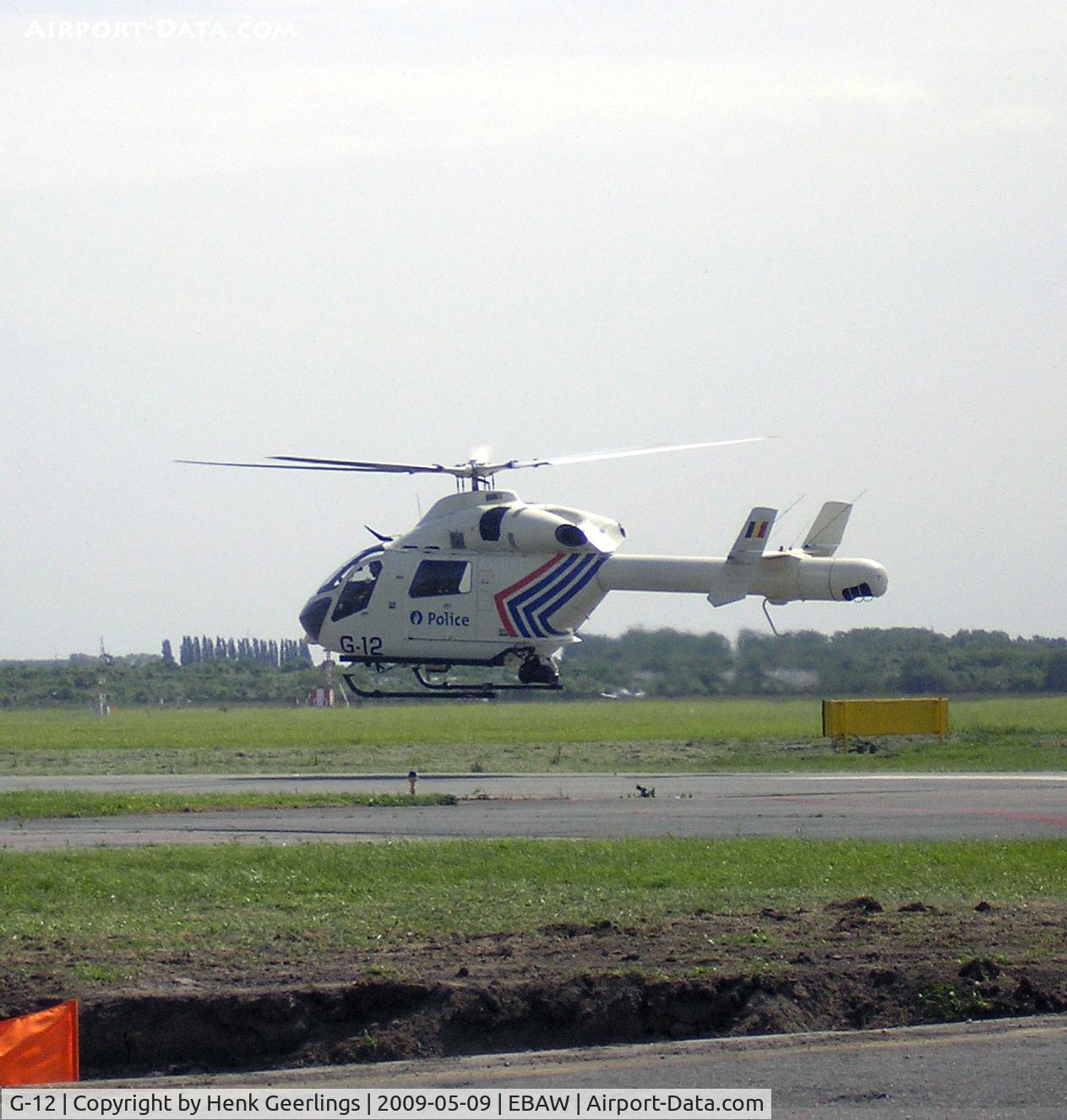 G-12, 1996 McDonnell Douglas MD-900 Explorer C/N 900-00038, G-12 Belgian Police , Deurne Airport