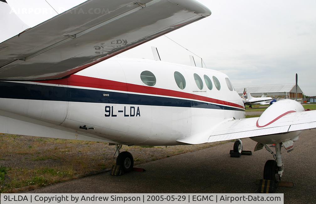 9L-LDA, 1967 Beech C90 King Air C/N LJ-281, At Southend.