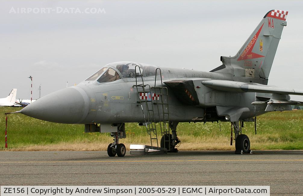 ZE156, 1986 Panavia Tornado F.3 C/N 497/AS012/3225, At Southend.