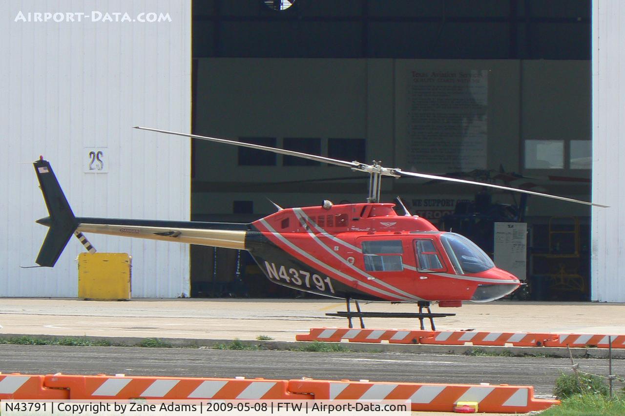 N43791, 1998 Bell 206B C/N 4481, At Meacham Field