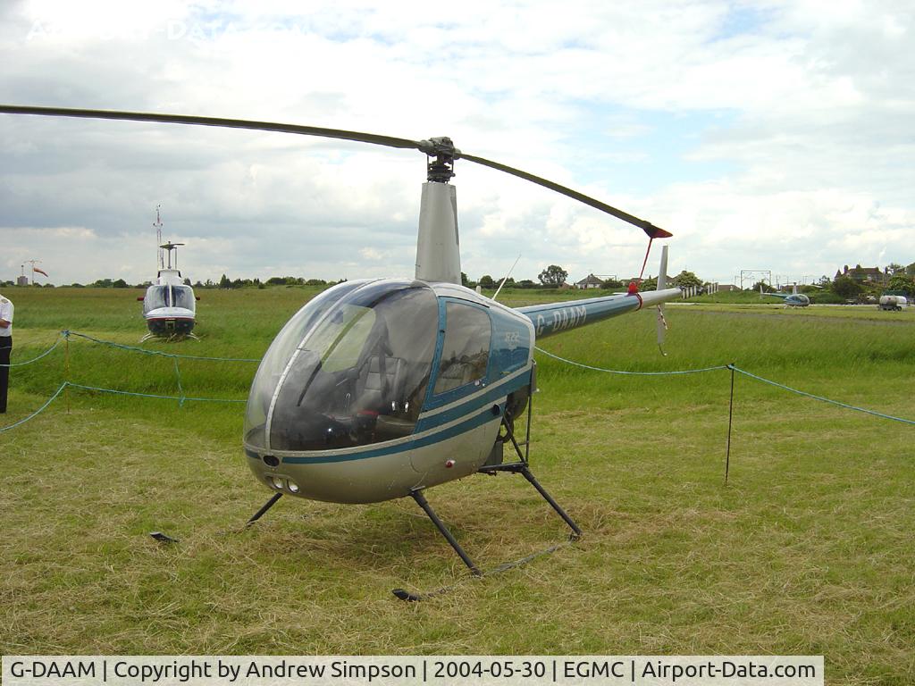 G-DAAM, 1992 Robinson R22 Beta C/N 2043, At Southend.
