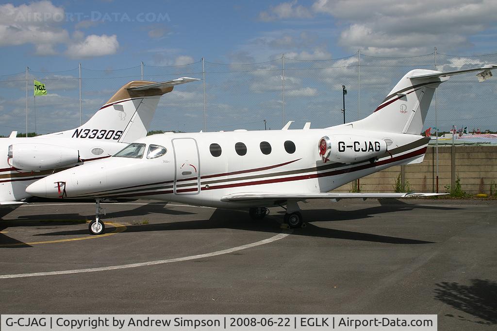 G-CJAG, 2005 Raytheon 390 Premier I C/N RB-122, At Blackbushe.