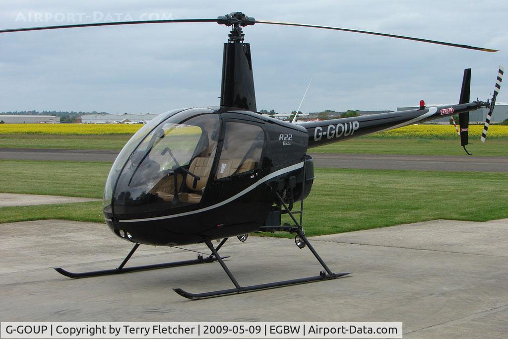 G-GOUP, 1991 Robinson R22 Beta II C/N 1663, R22 at Wellesbourne