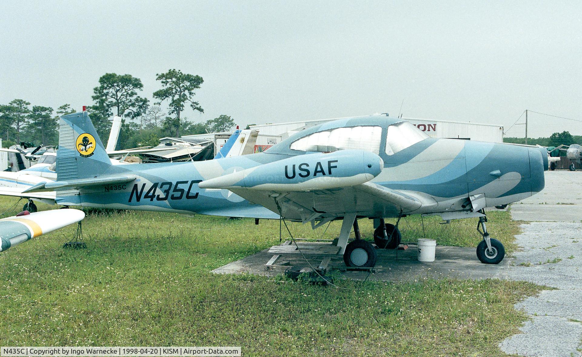 N435C, 1950 Ryan Navion B C/N NAV-4-2167B, Ryan Navion B at Kissimmee airport, close to the Flying Tigers Aircraft Museum