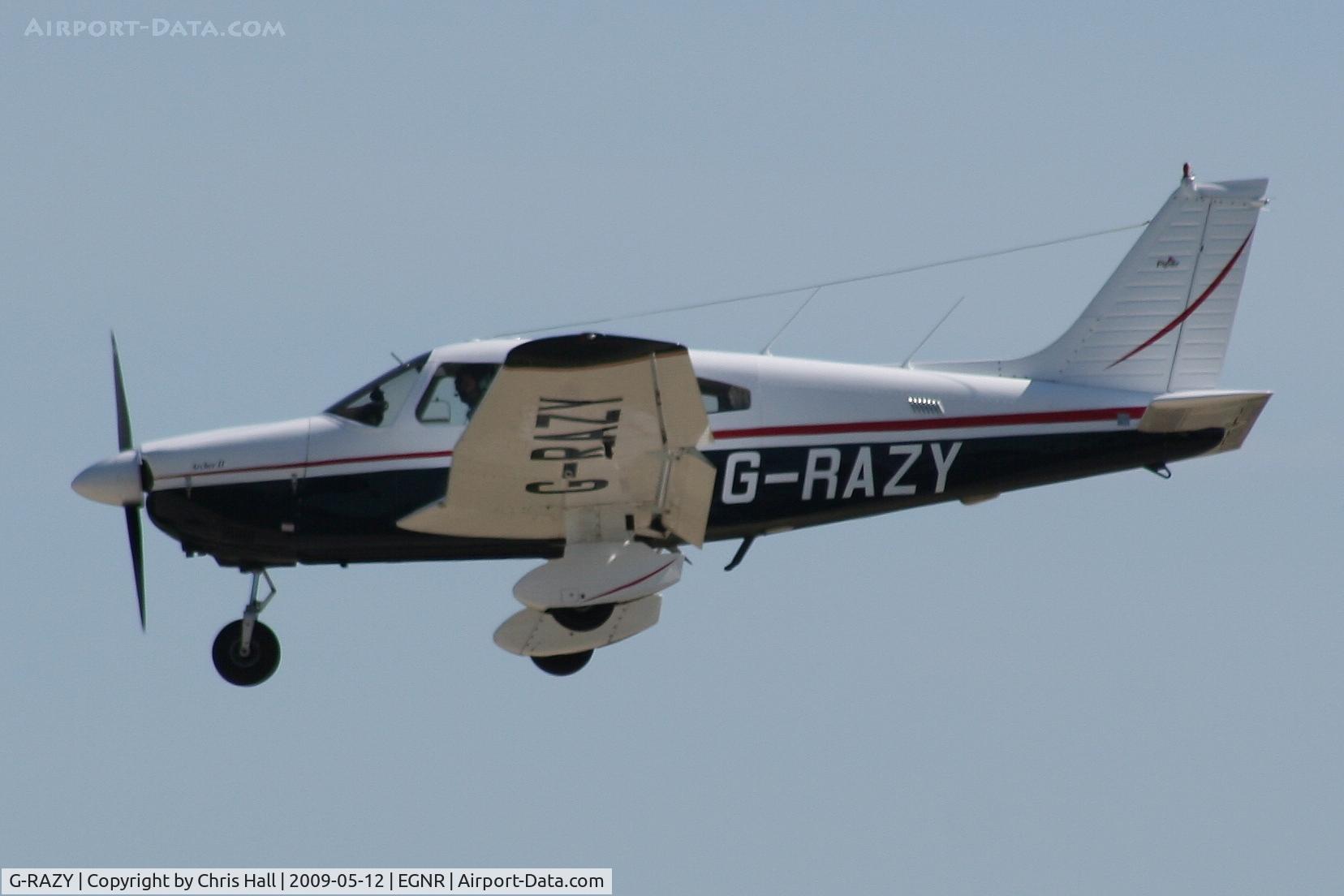 G-RAZY, 1979 Piper PA-28-181 Cherokee Archer II C/N 28-8090102, Hawarden resident