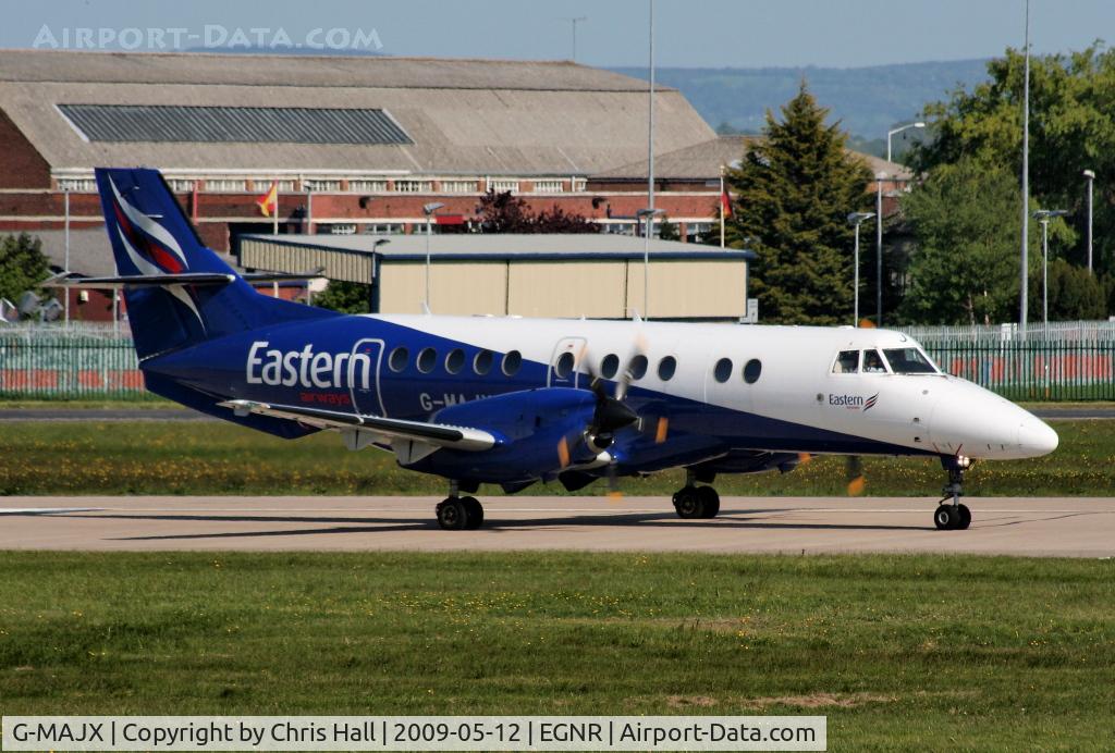 G-MAJX, 1997 British Aerospace Jetstream 41 C/N 41098, Eastern Airways