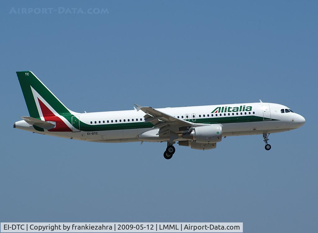 EI-DTC, 2009 Airbus A320-216 C/N 3831, Alitalia A320