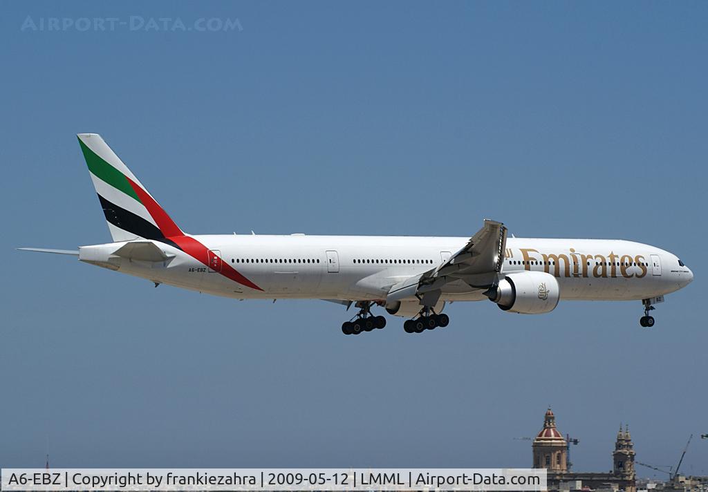 A6-EBZ, 2007 Boeing 777-31H/ER C/N 32713, Emirates