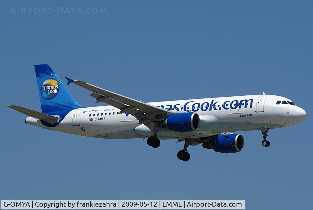 G-OMYA, 1997 Airbus A320-214 C/N 716, Thomas Cook Airlines