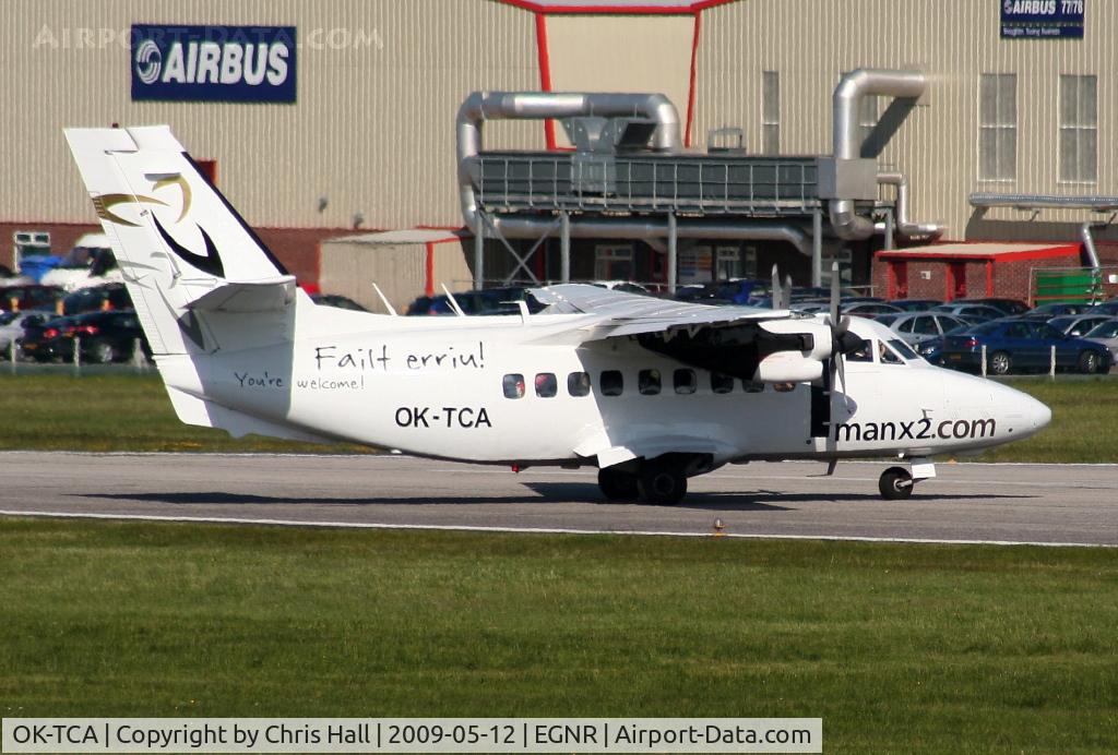 OK-TCA, 1990 Let L-410UVP-E Turbolet C/N 902431, Manx2