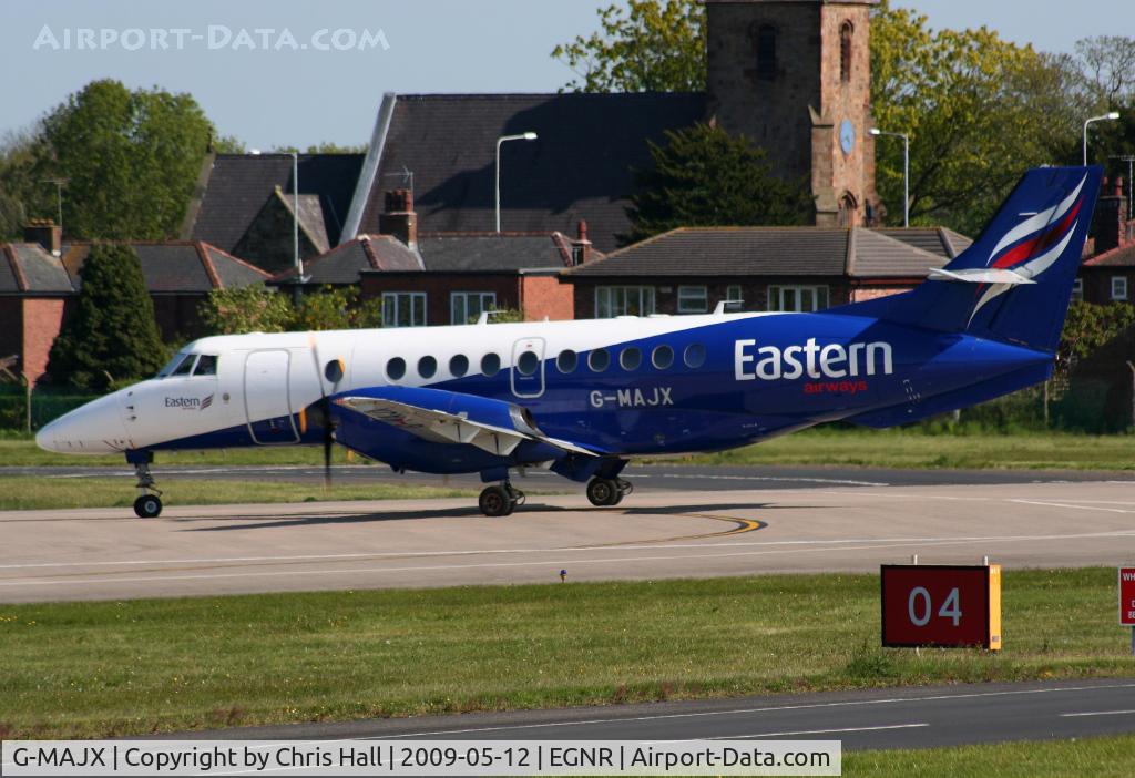 G-MAJX, 1997 British Aerospace Jetstream 41 C/N 41098, Eastern Airways