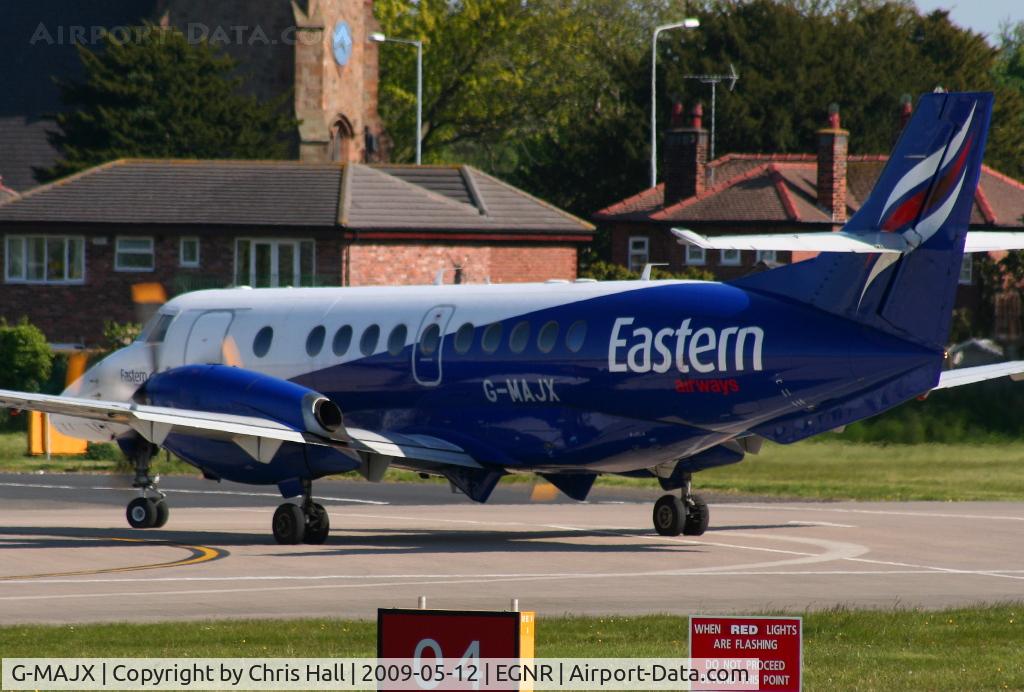 G-MAJX, 1997 British Aerospace Jetstream 41 C/N 41098, Eastern Airways