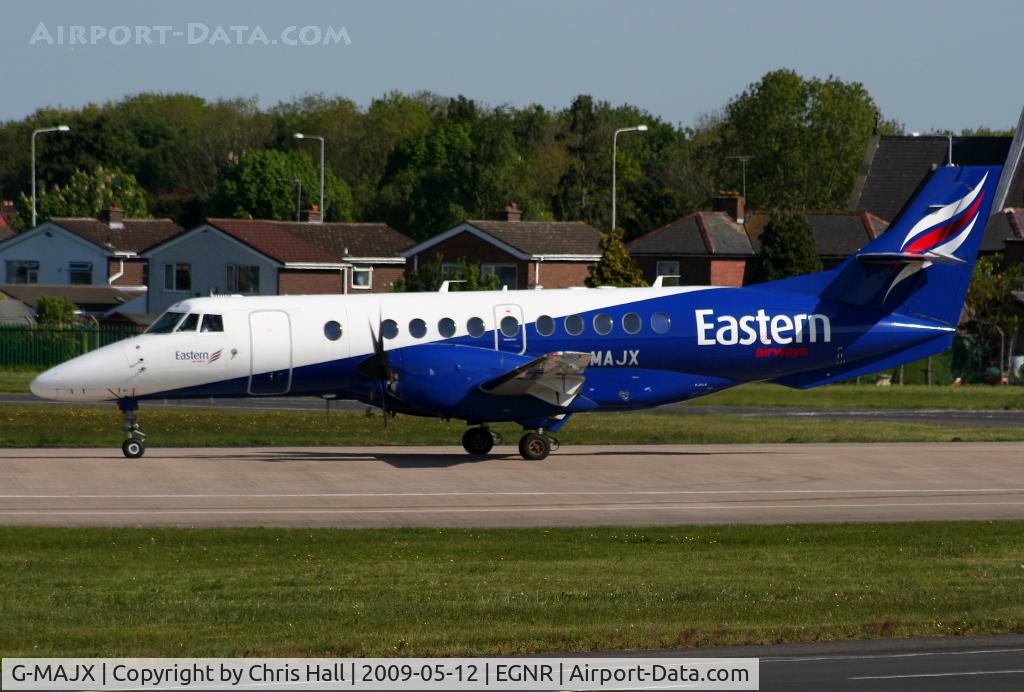 G-MAJX, 1997 British Aerospace Jetstream 41 C/N 41098, Eastern Airways