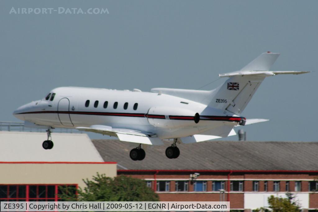 ZE395, British Aerospace BAe-125 CC.3 C/N 257205, Royal Air Force