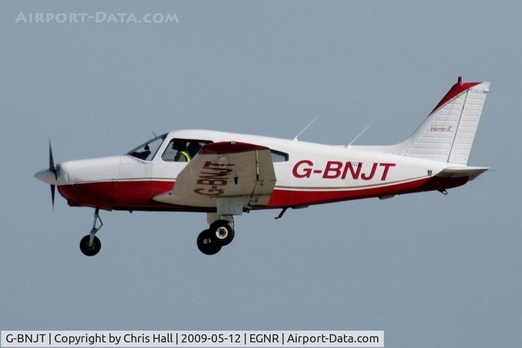 G-BNJT, 1981 Piper PA-28-161 Cherokee Warrior II C/N 28-8116184, Hawarden resident