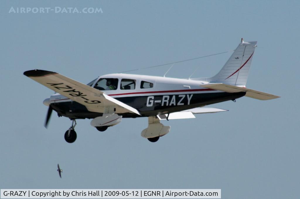 G-RAZY, 1979 Piper PA-28-181 Cherokee Archer II C/N 28-8090102, Hawarden resident