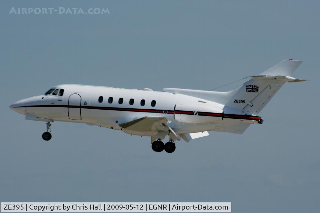 ZE395, British Aerospace BAe-125 CC.3 C/N 257205, Royal Air Force