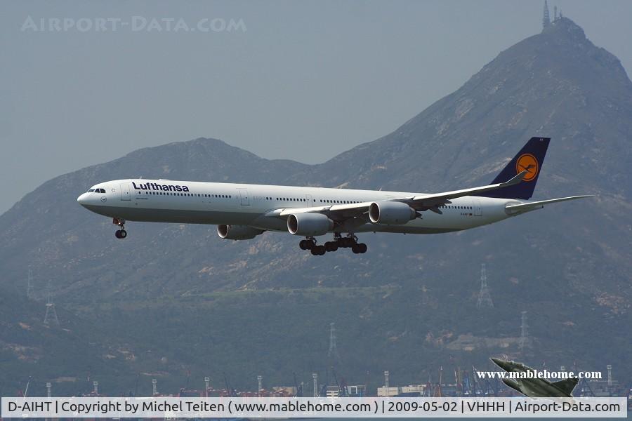 D-AIHT, 2008 Airbus A340-642 C/N 846, Lufthansa